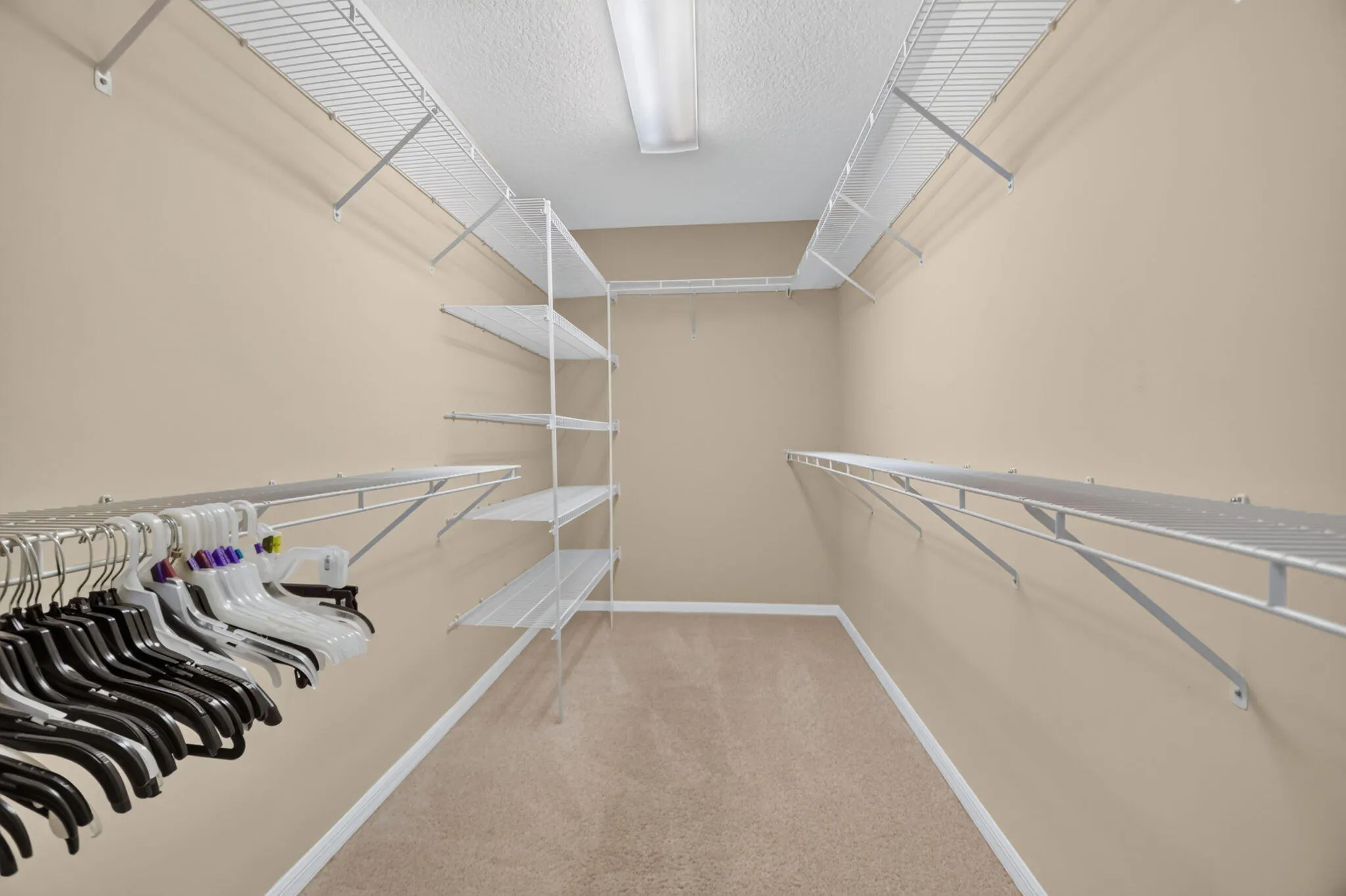 Large Walk-in Closet in Master