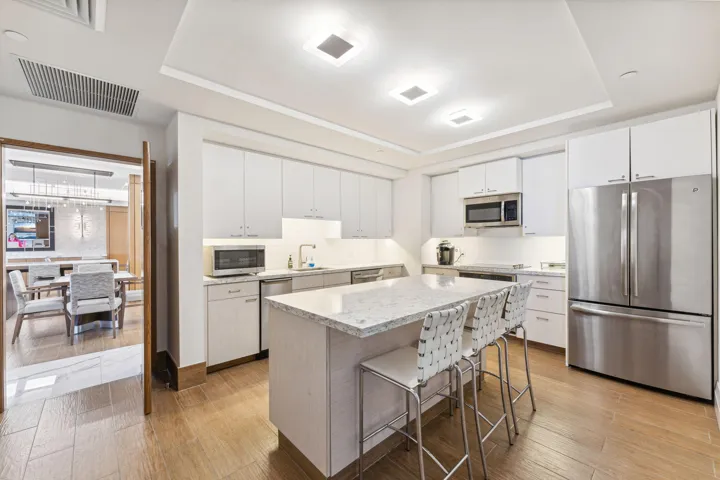 Club room kitchen