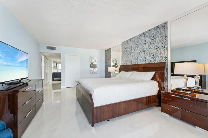 Primary bedroom with private full bath