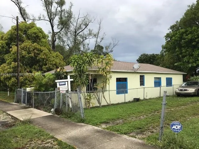 NORTH SIDE OF HOME