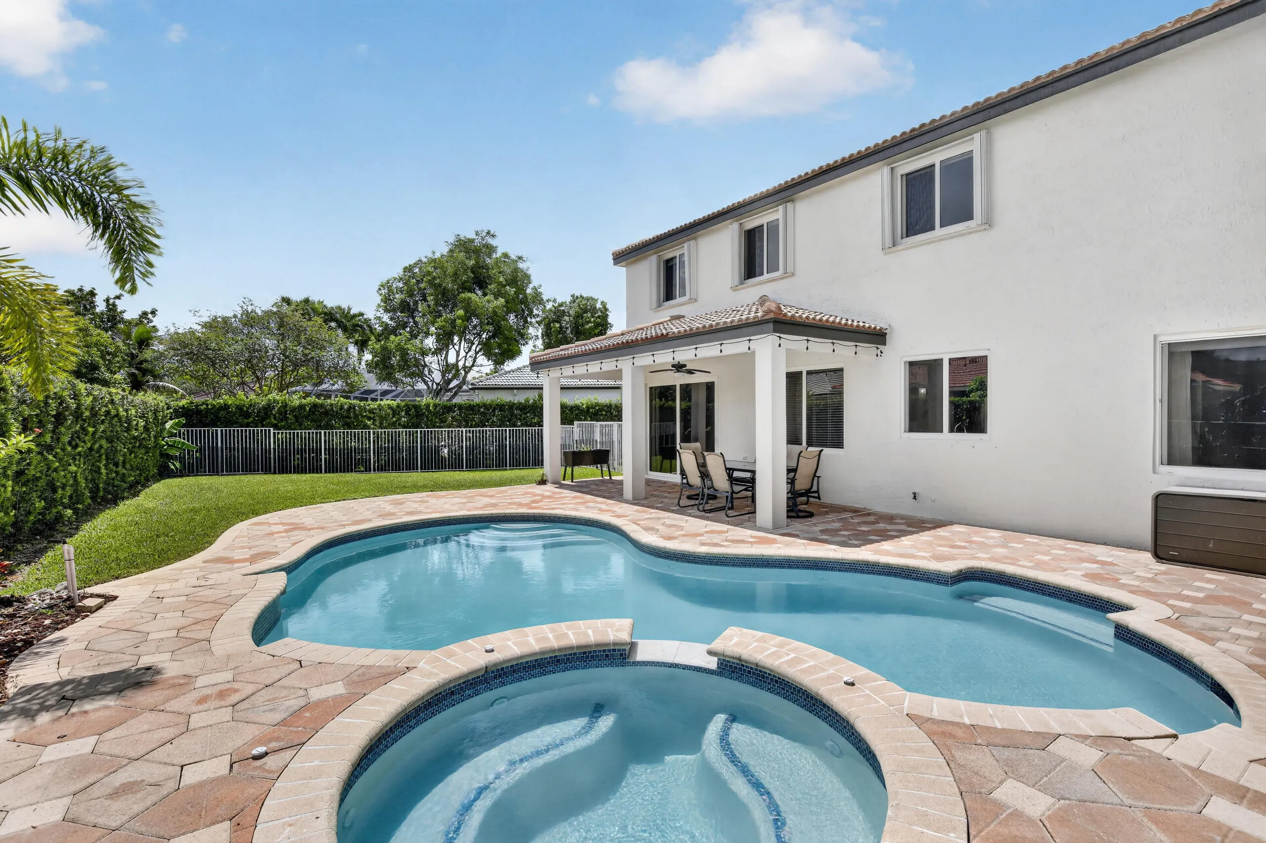Lovely pool just resurfaced