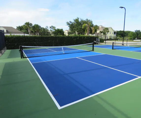 36. Pickleball courts