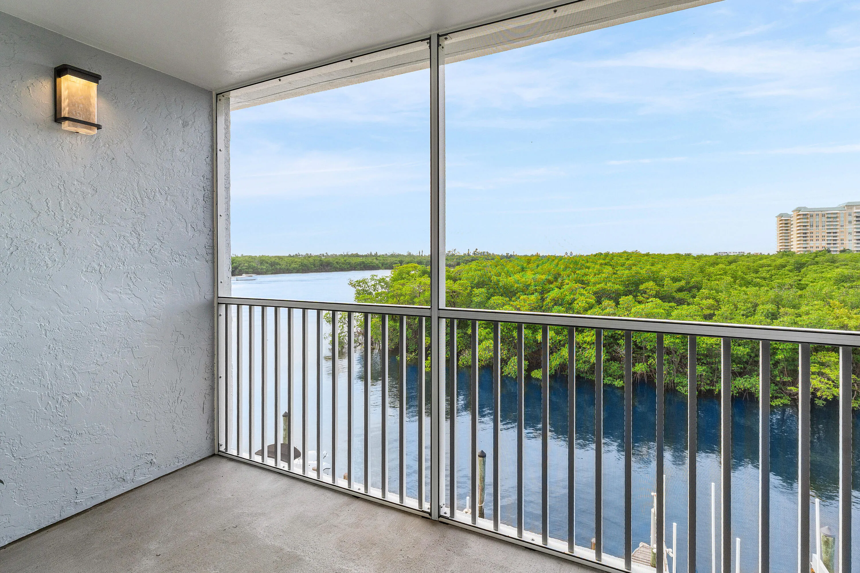 Balcony view of Intracoastal