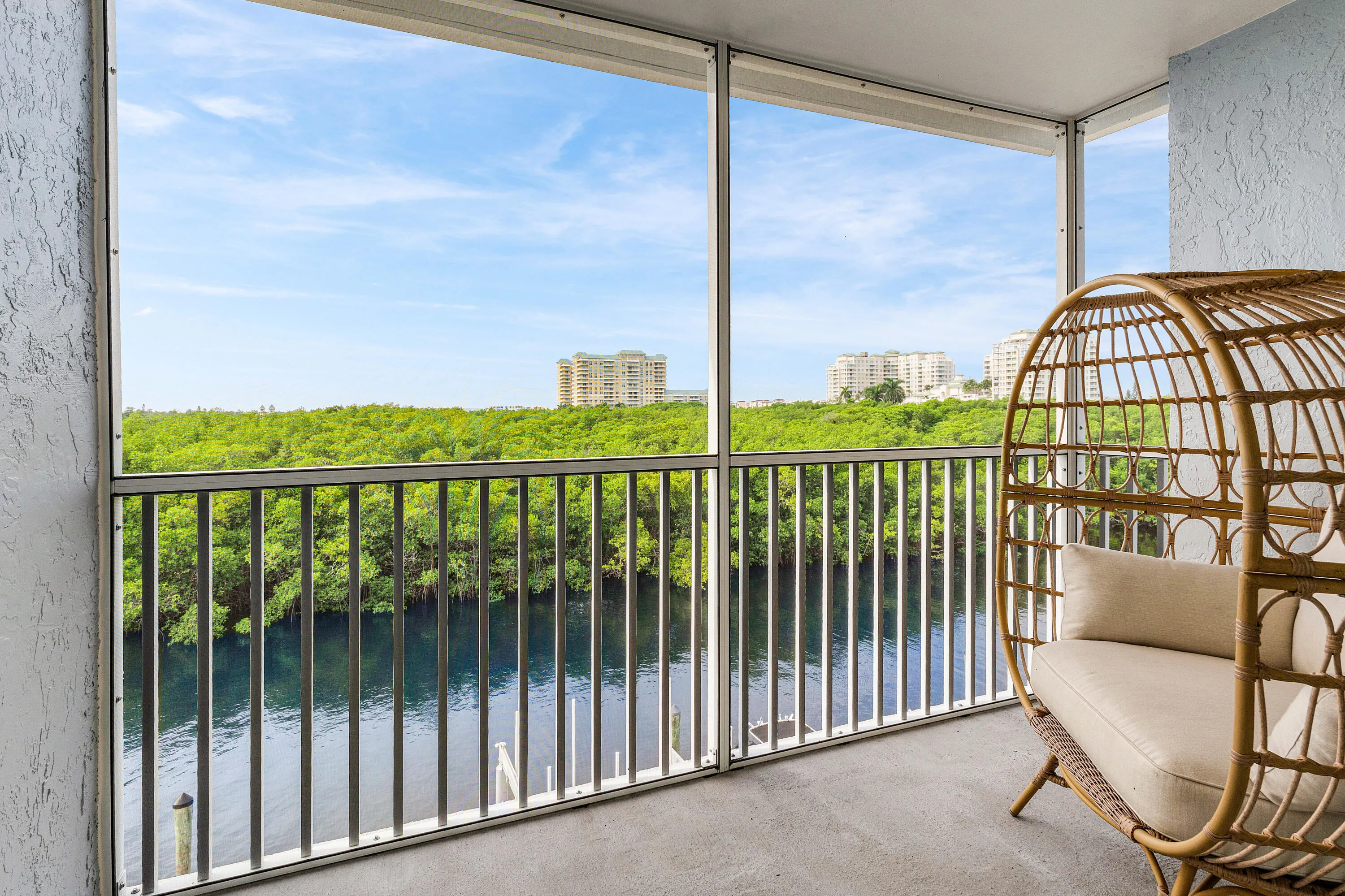 Balcony view of Intracoastal