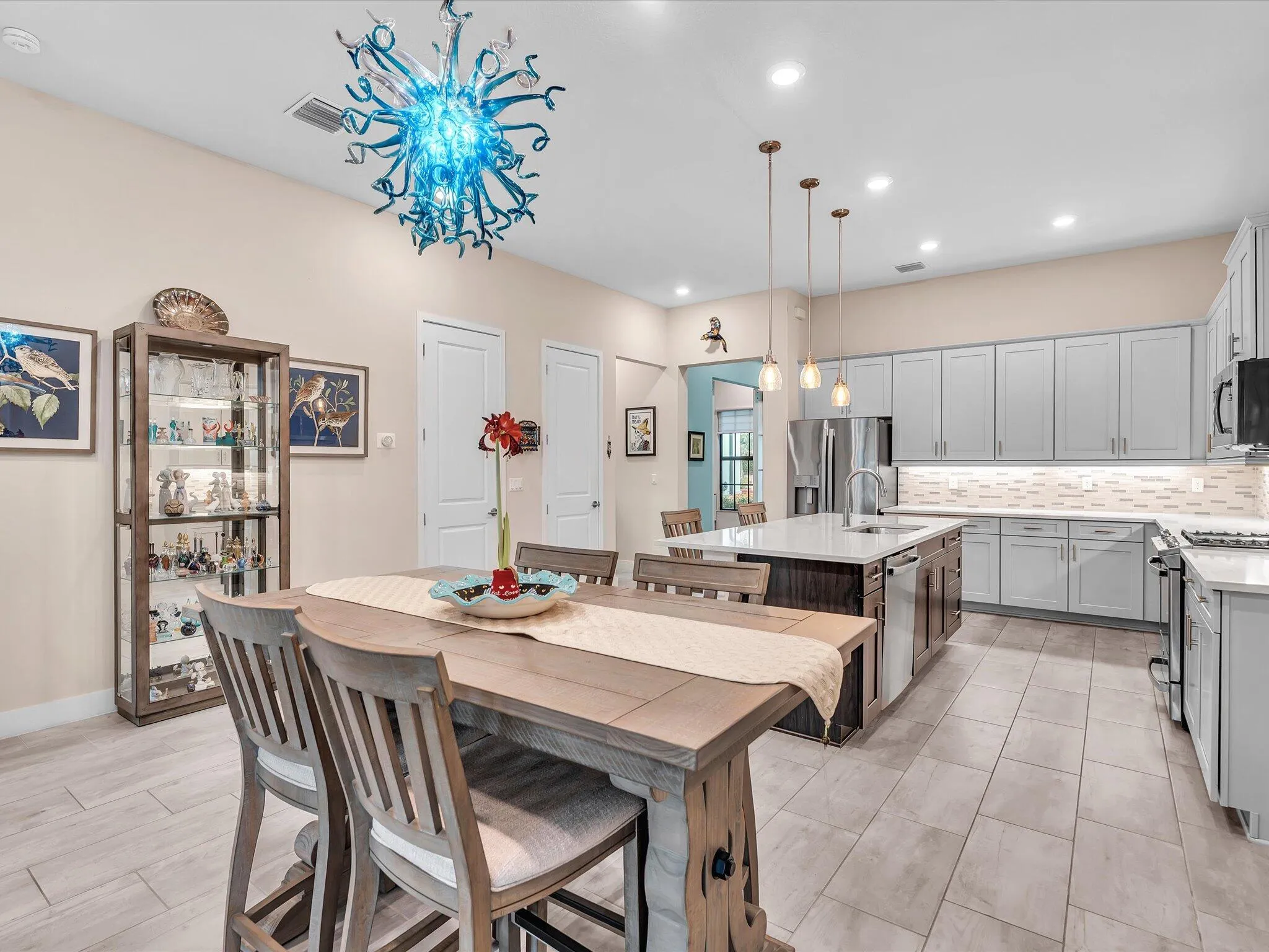 Dining Room to Kitchen