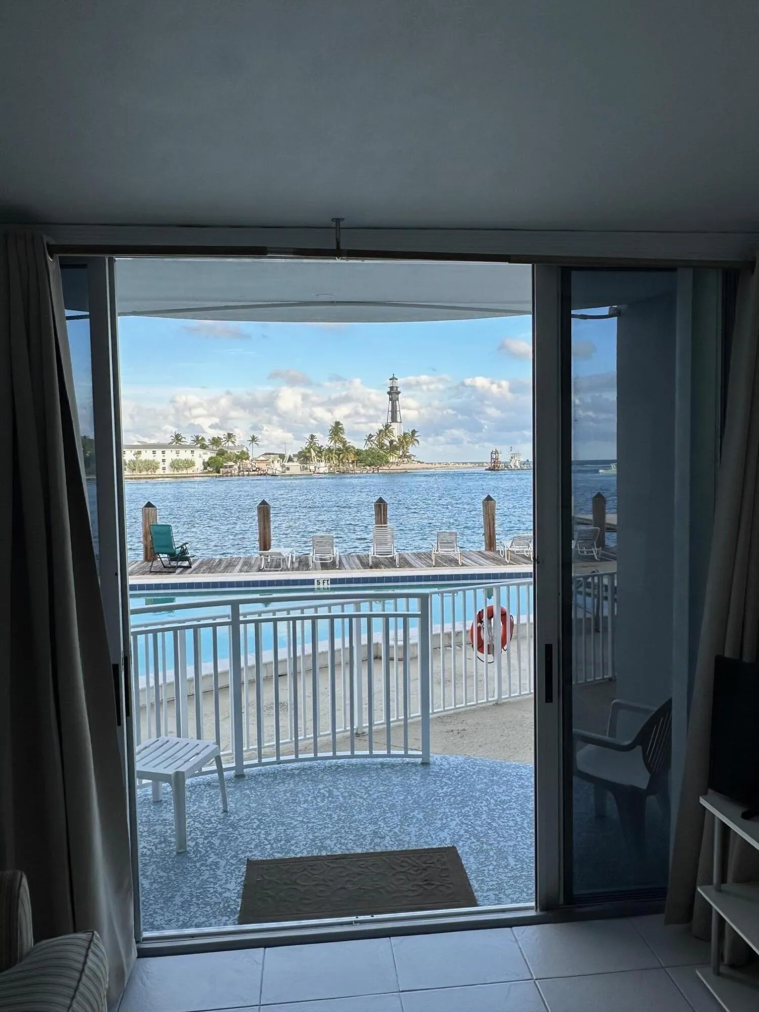 Wake up to breathtaking waterfront views right outside your window, where sparkling water, passing boats, and the iconic Hillsboro Inlet Lighthouse provide a stunning backdrop to everyday living.