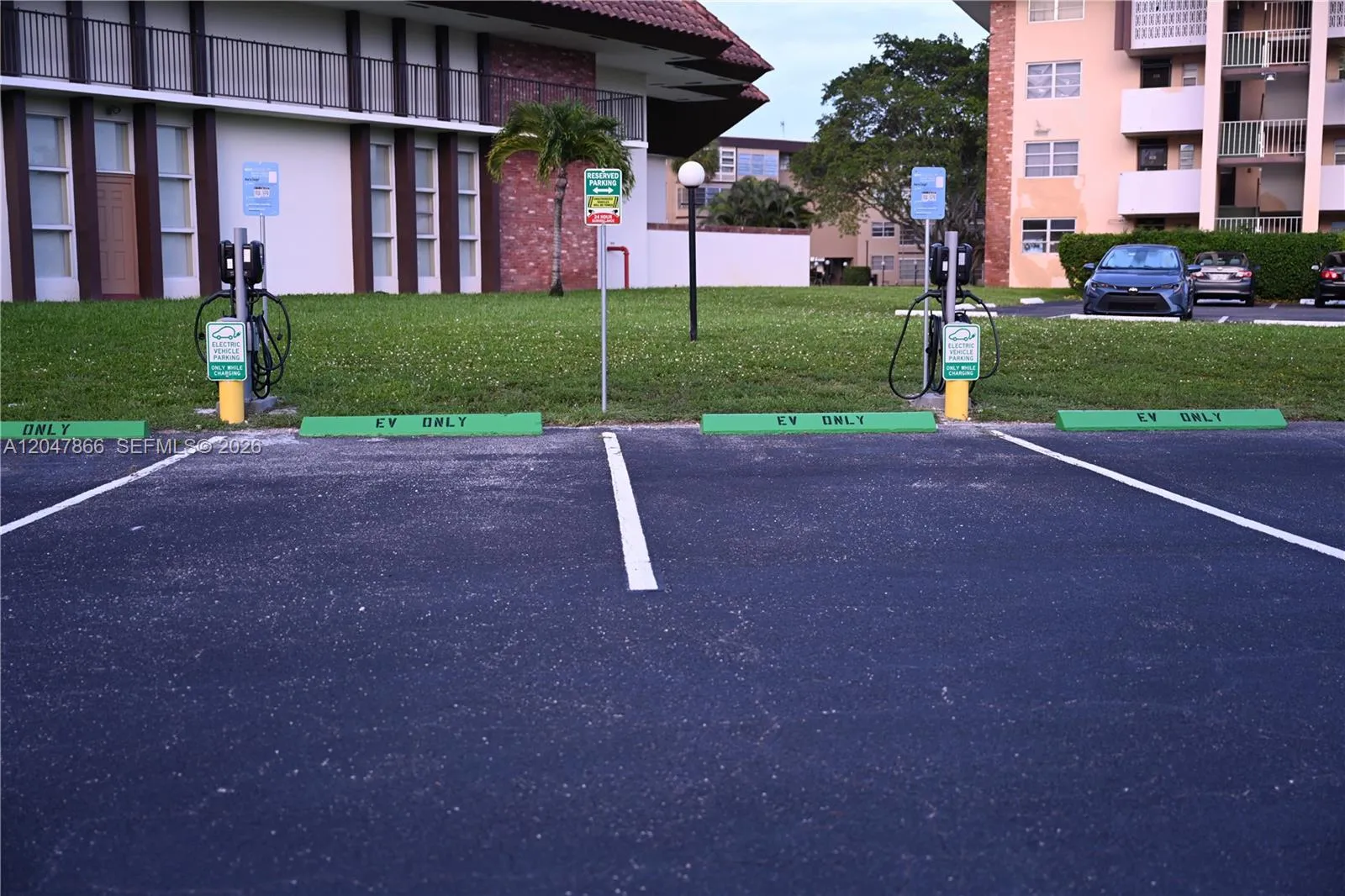 on site EV parking Stations
