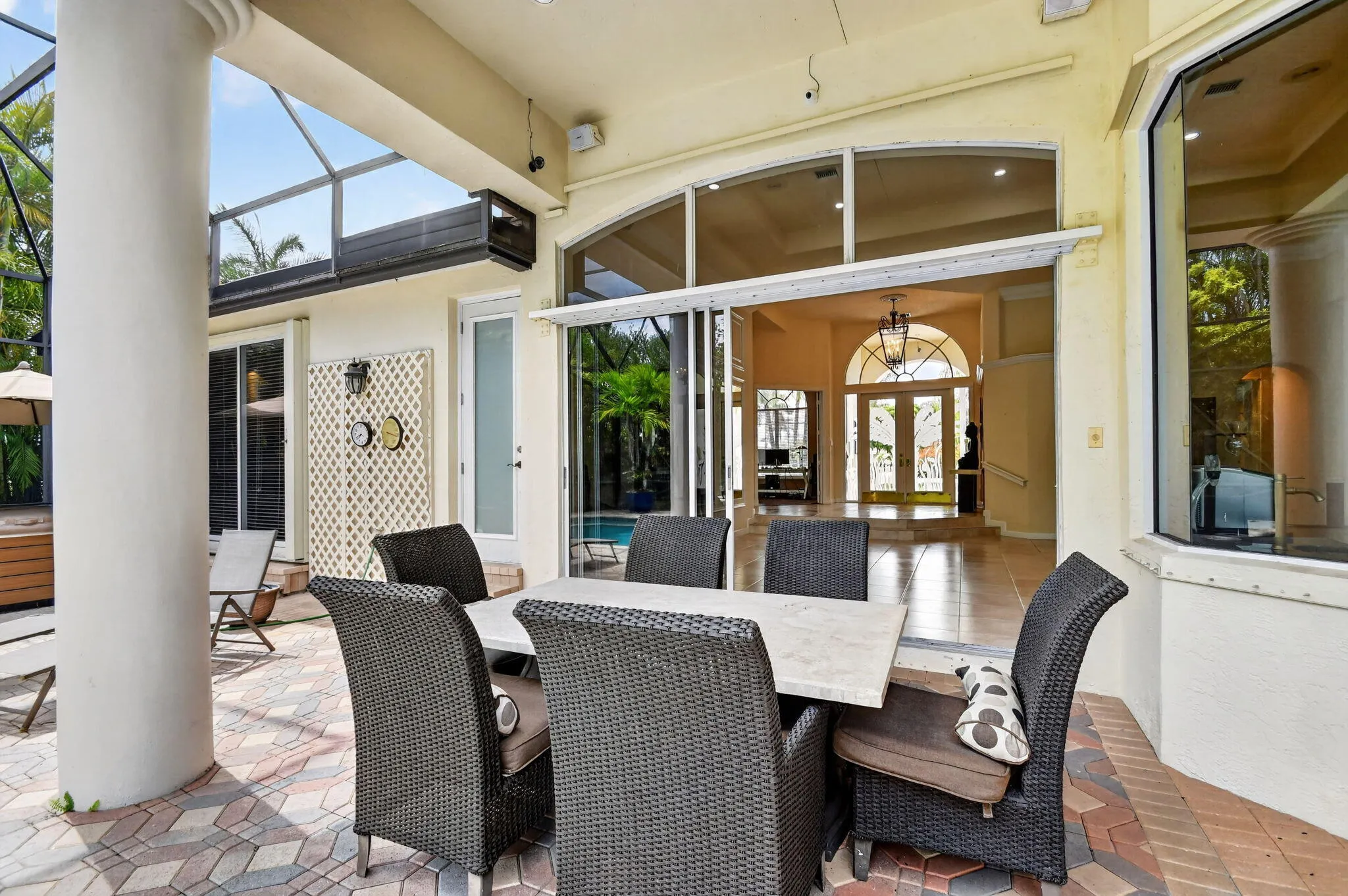 Covered Screened Enclosed Patio