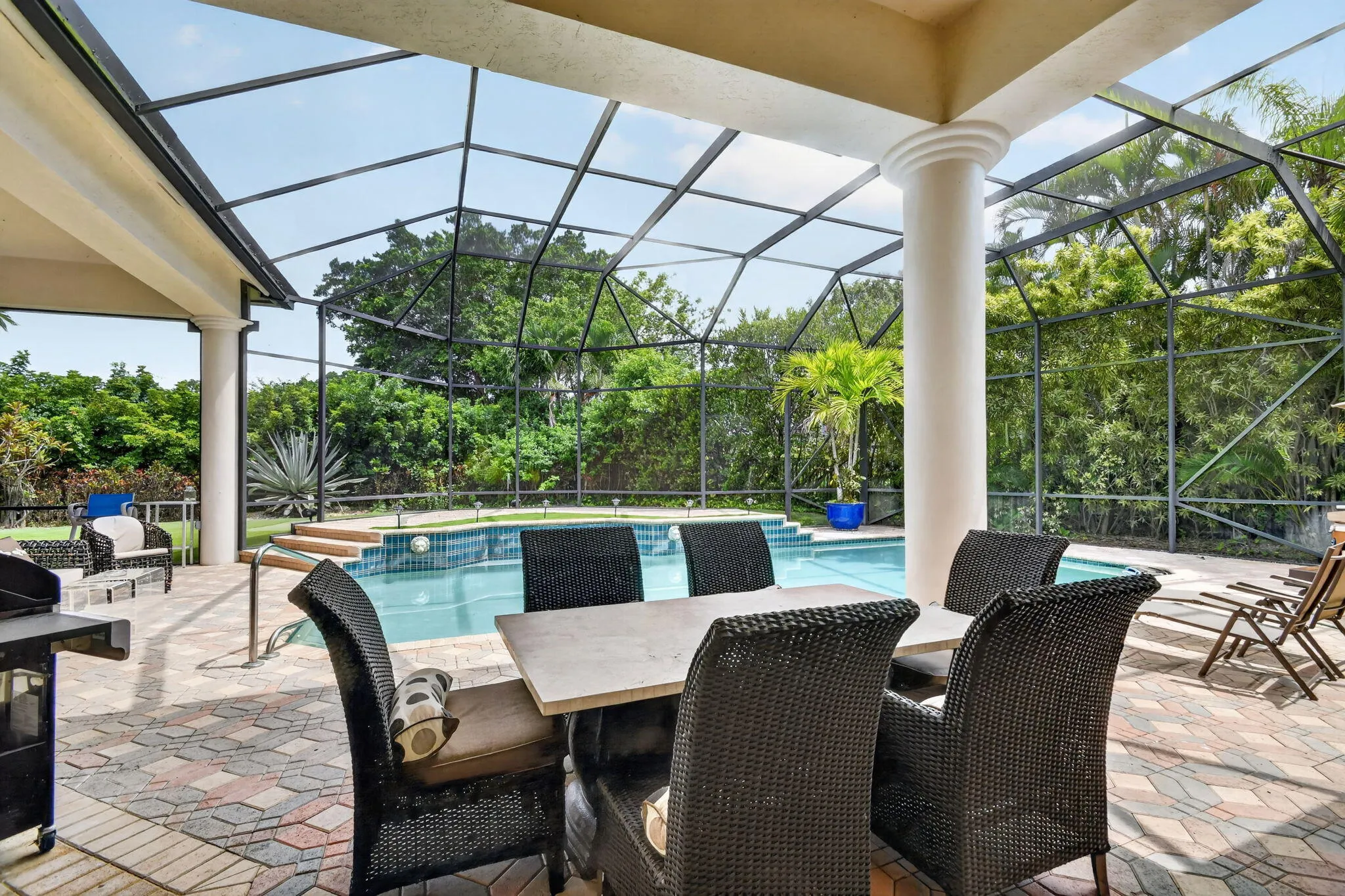 Covered Screened Enclosed Patio