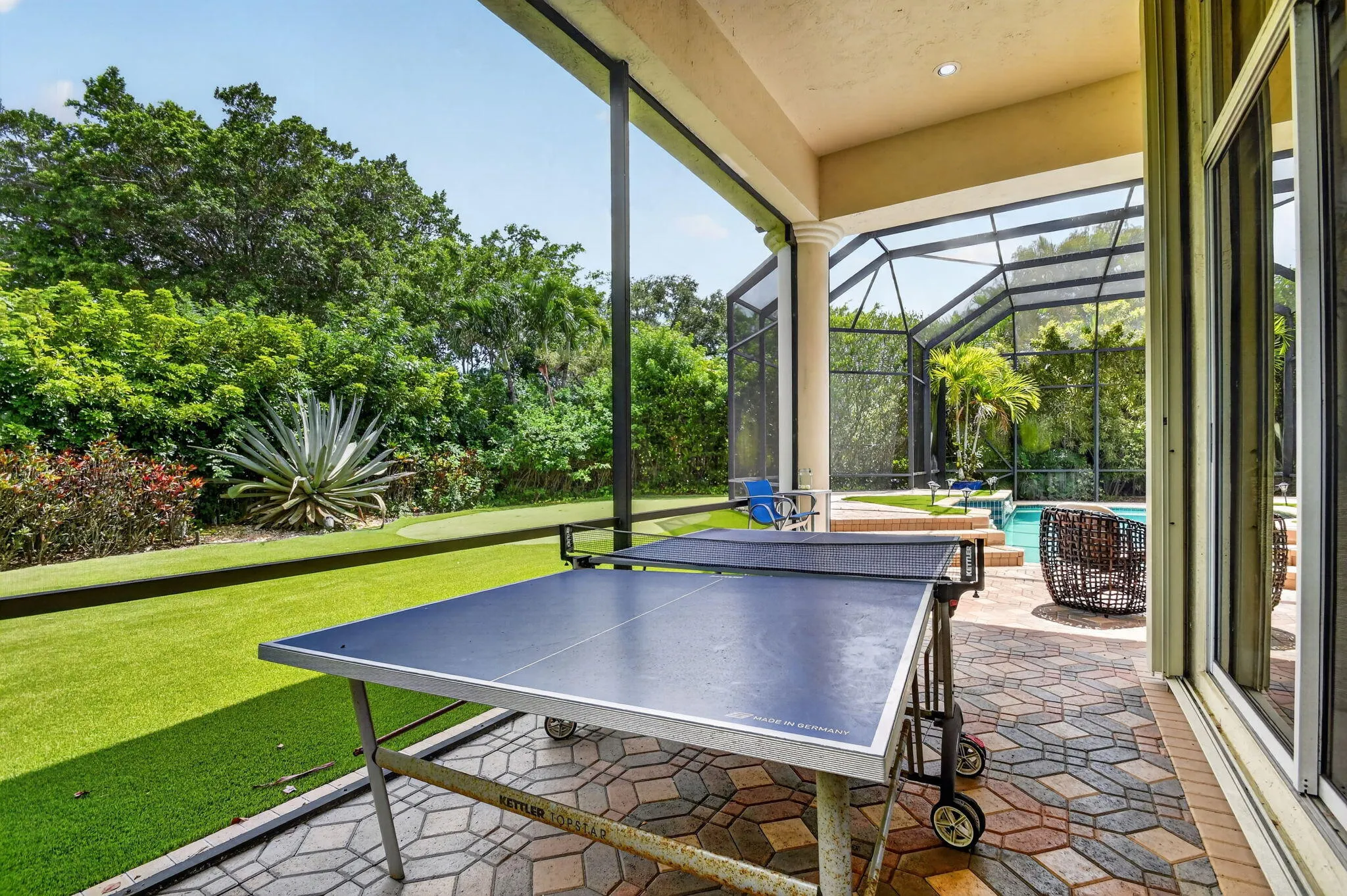 Covered Screened Enclosed Patio
