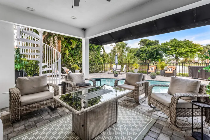 Back patio