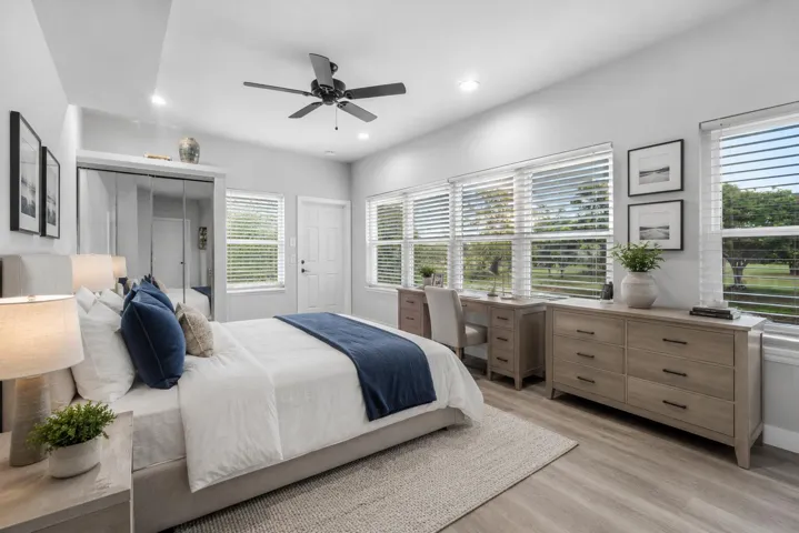 Virtual Staging of Upstairs Room