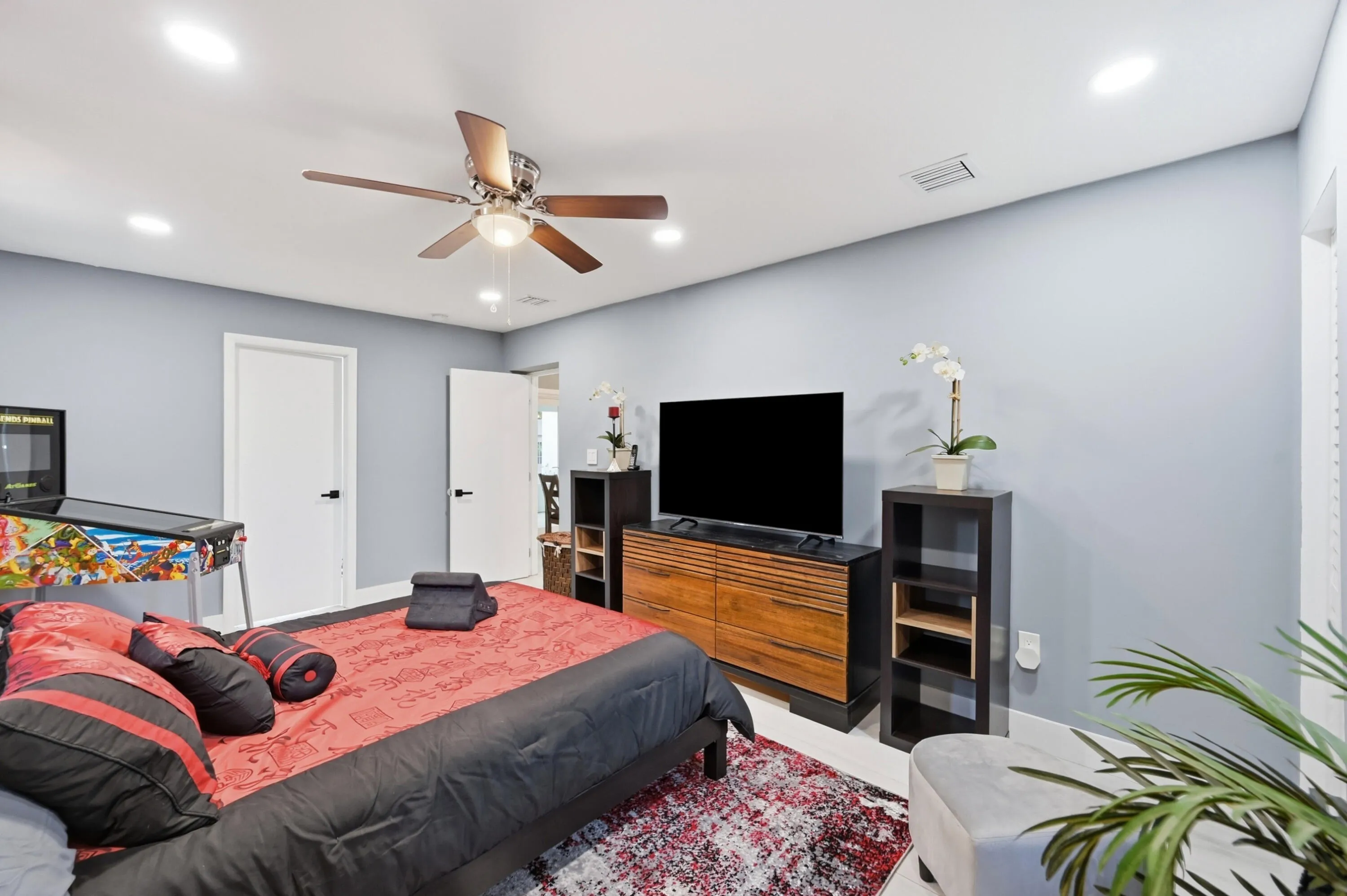 Private second primary suite offering comfort, privacy, and flexibility for family, guests, or multigenerational living.