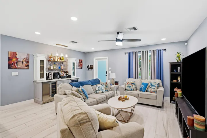 Spacious living room designed for comfort, conversation, and effortless everyday living.