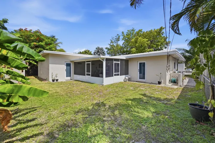 Private backyard offering space to unwind, entertain, or simply enjoy the South Florida lifestyle.