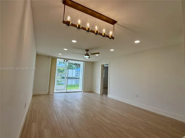 New modern flooring, lighting fixtures and recessed lighting