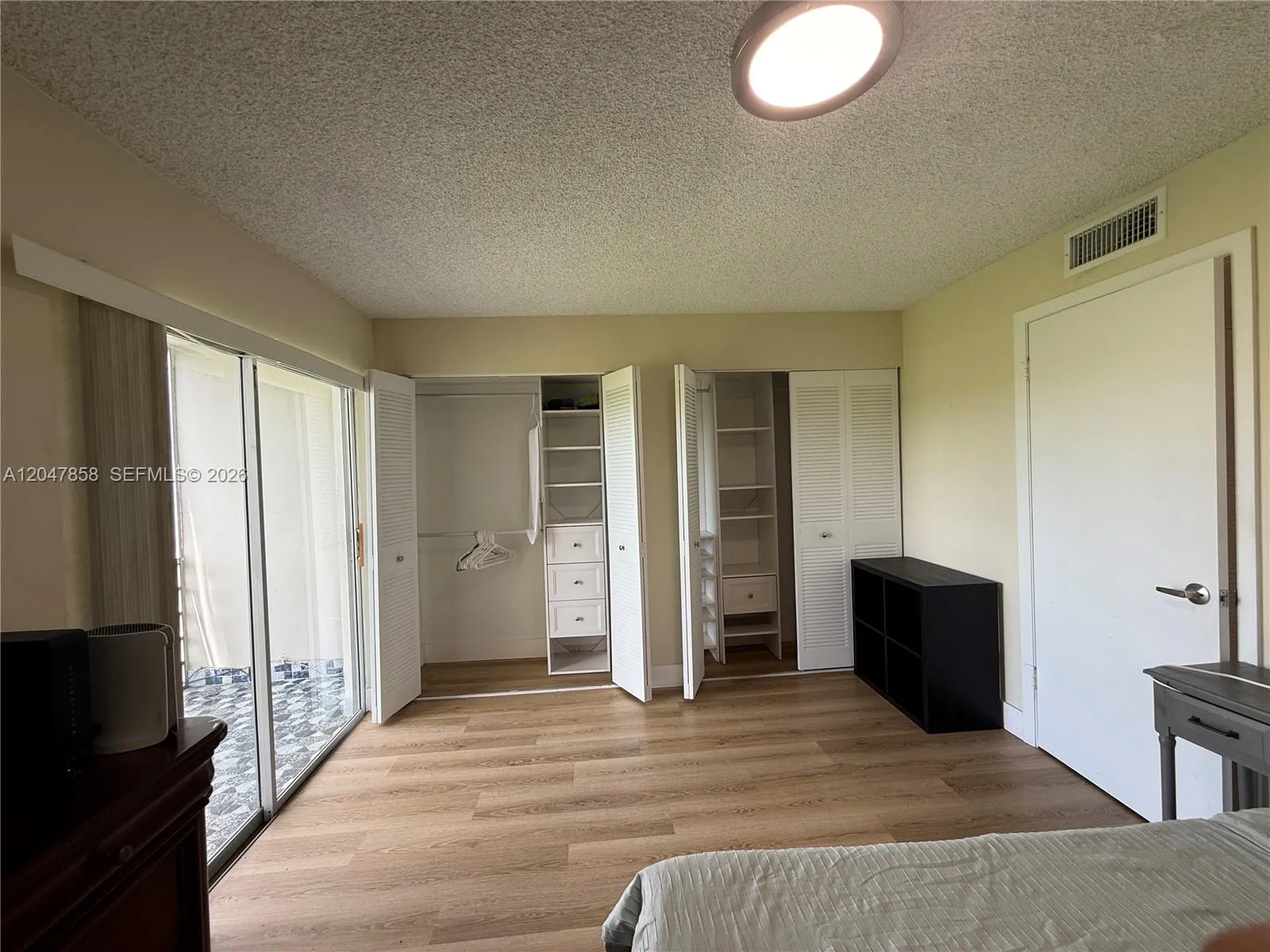 Closet view