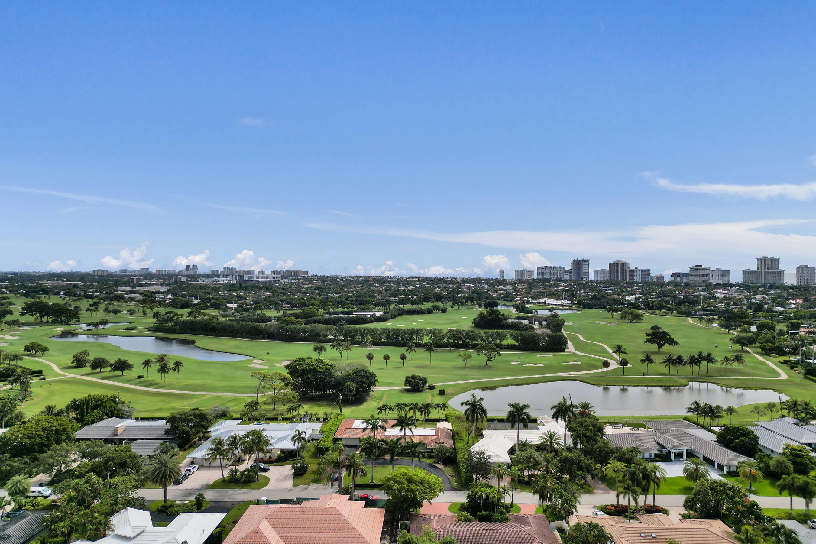 Around the corner from Coral Ridge Country Club