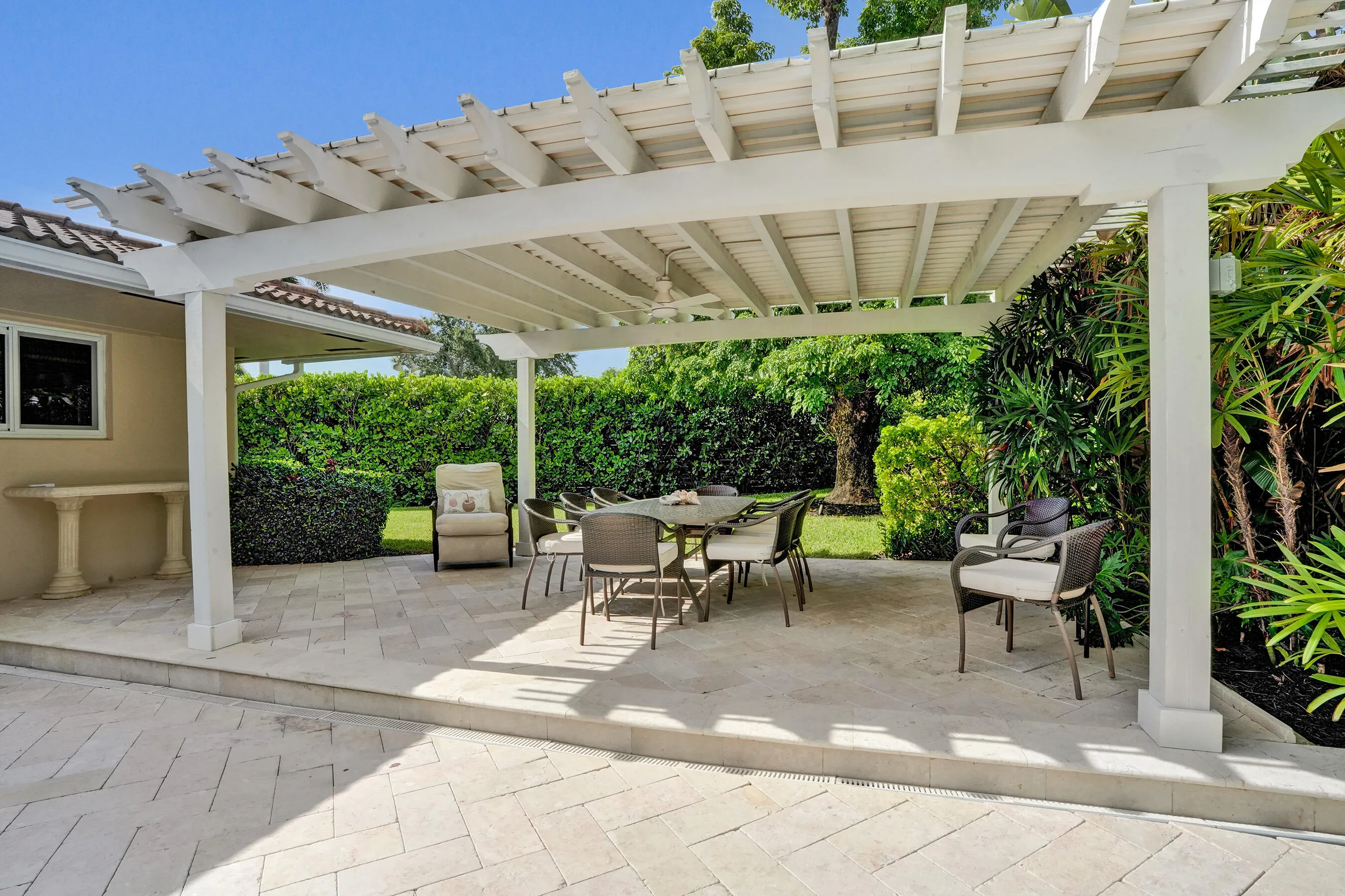 Backyard Pergola