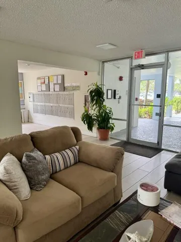 Lobby w/ Security Entrance