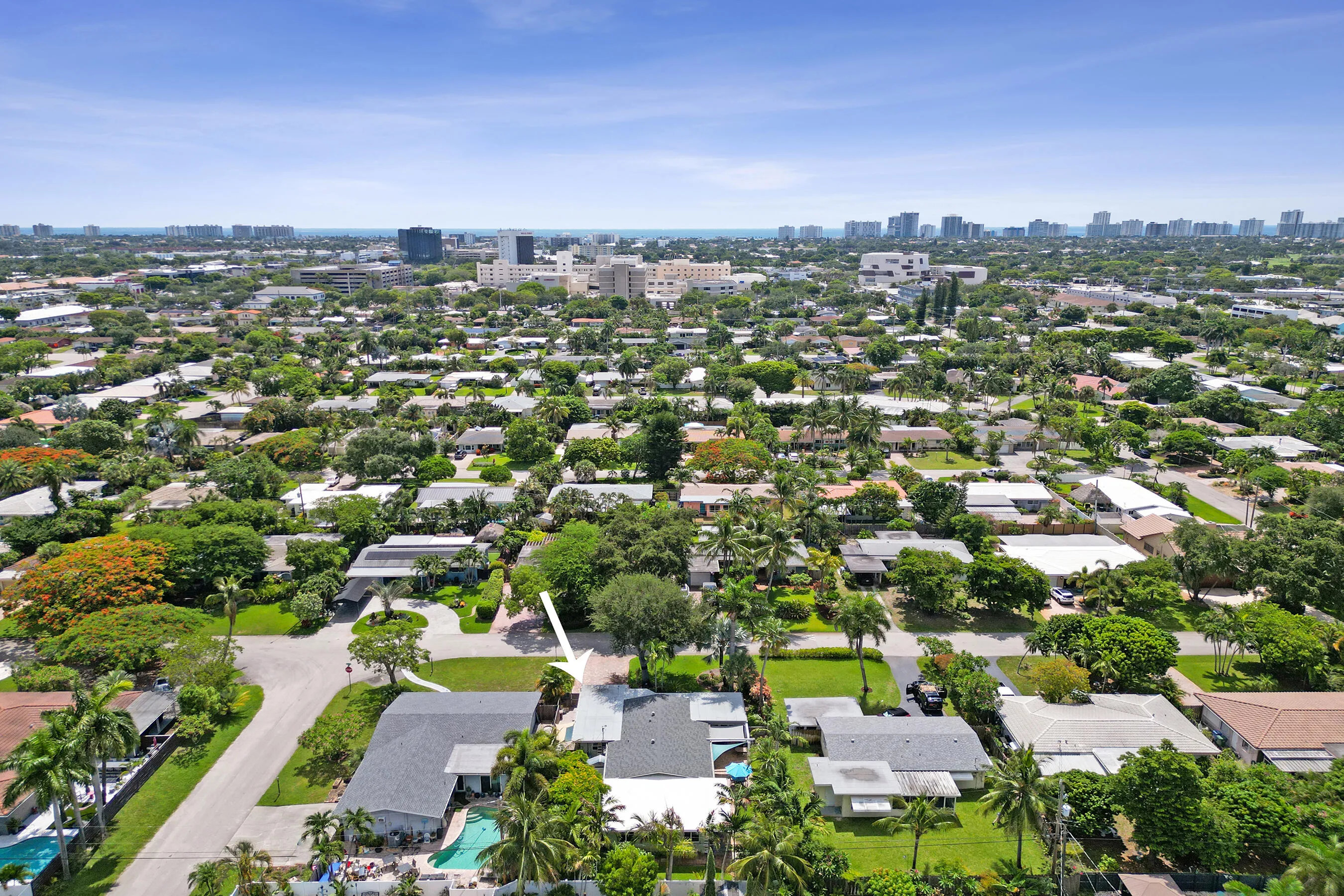 Beautiful aerial view