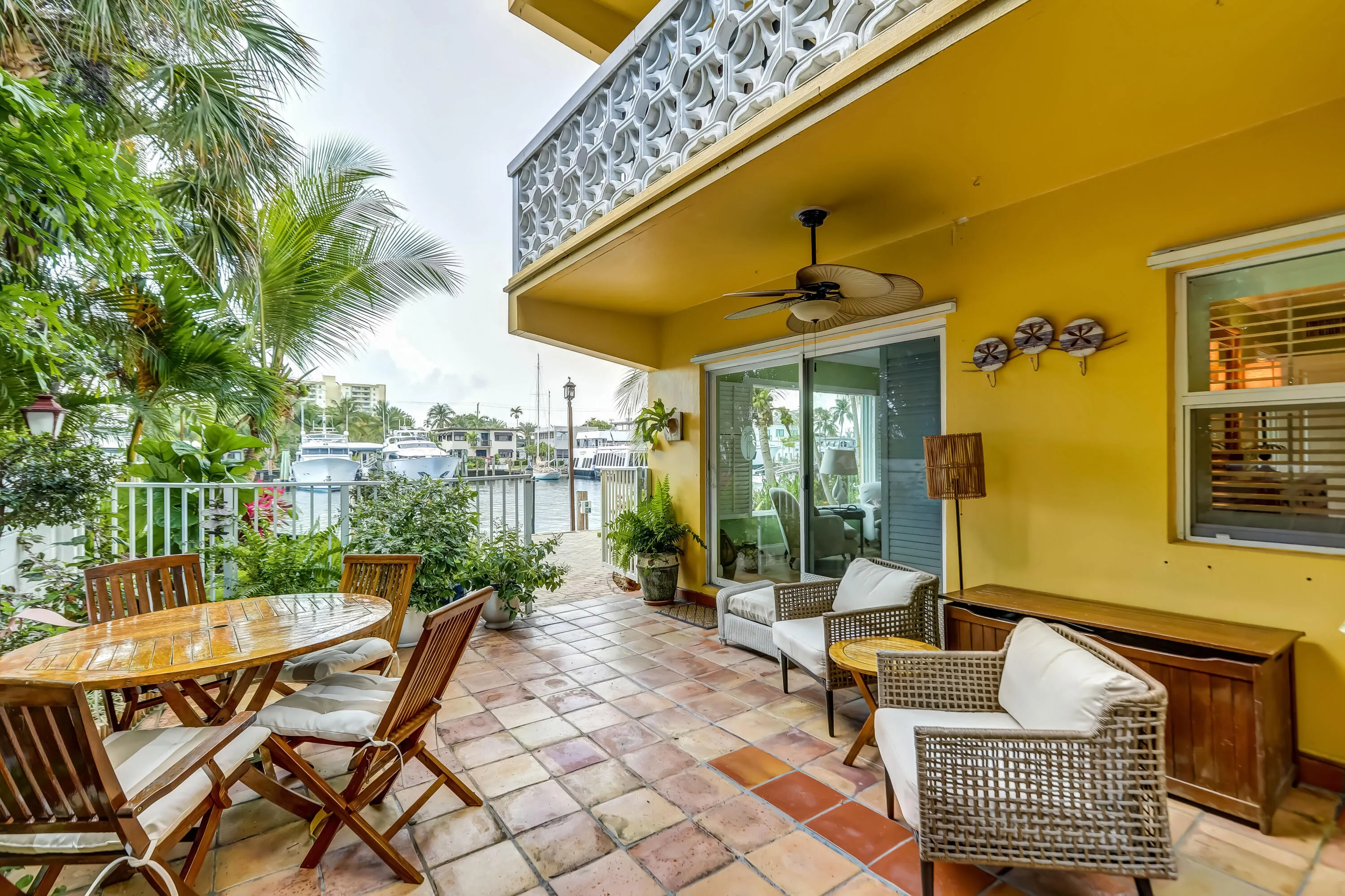 Gated Patio