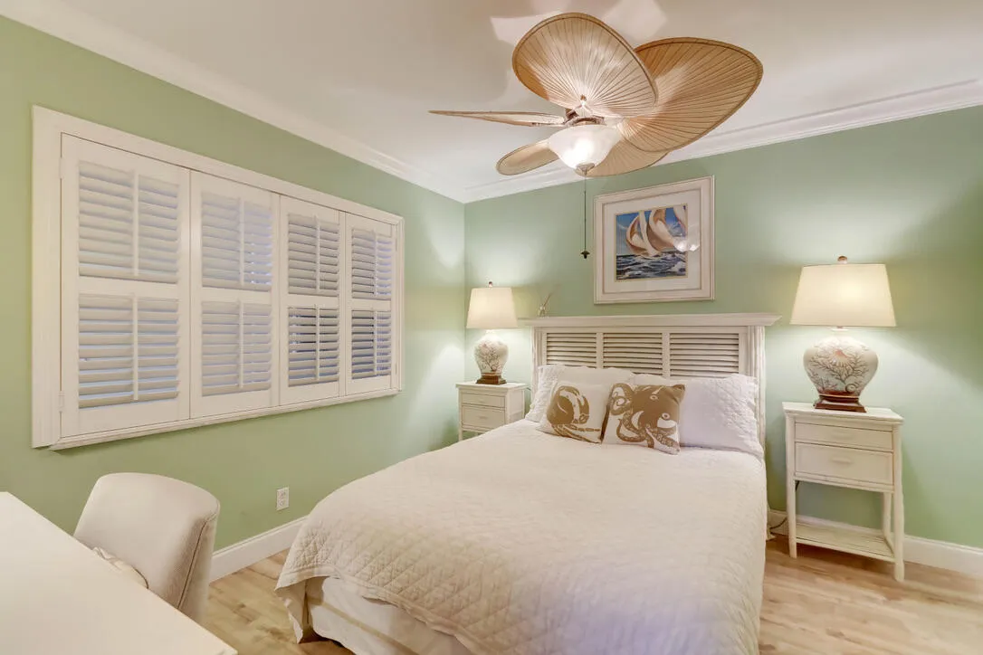 Guest Bedroom withPlantation Sutters