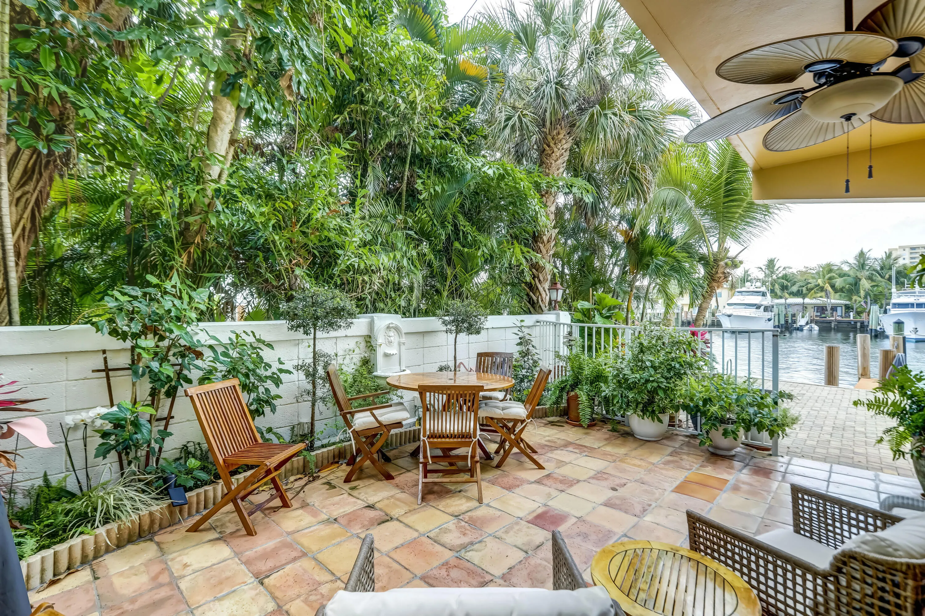 Views of Middle River from Patio
