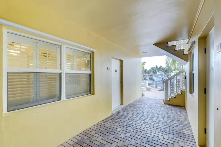 Covered walkway to Front Door