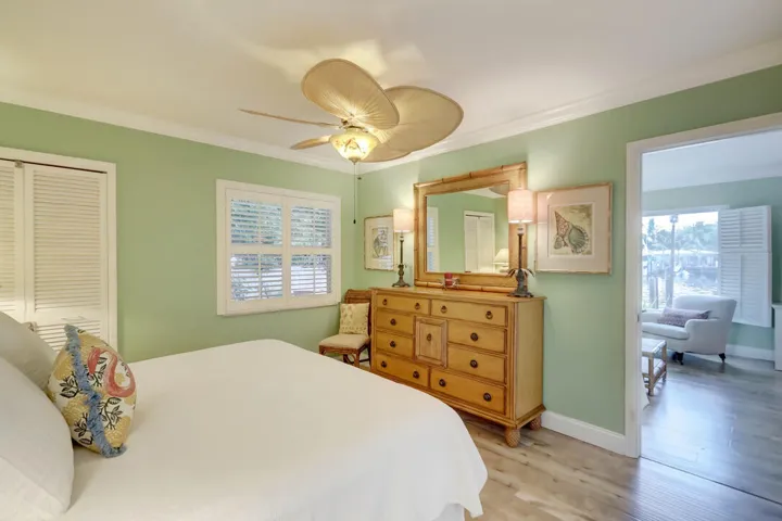 Ceiling Fan in Bedroom