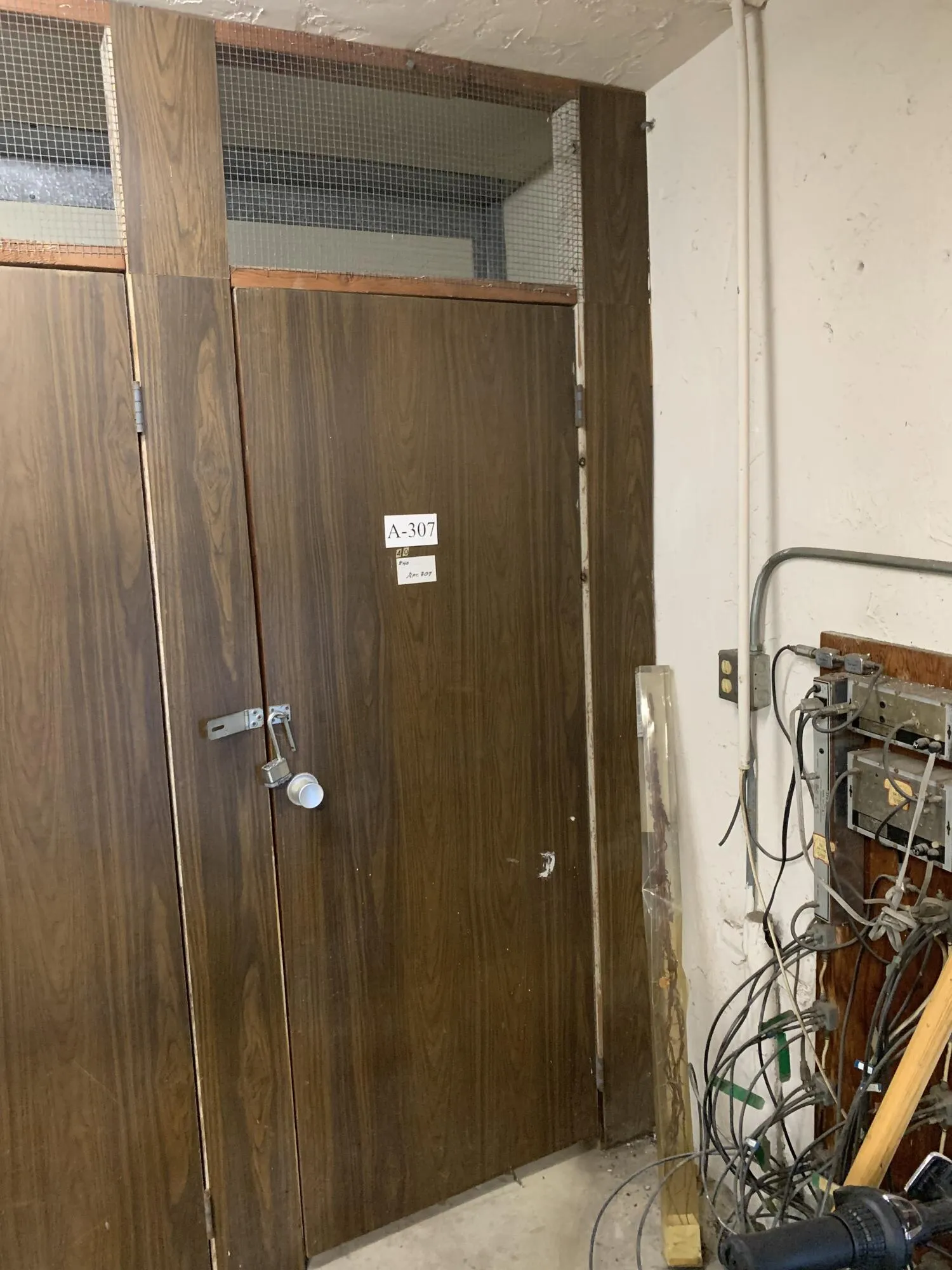 Large storage closet