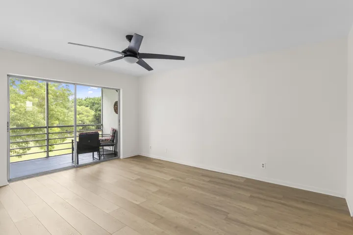 Primary bedroom with all new flooring