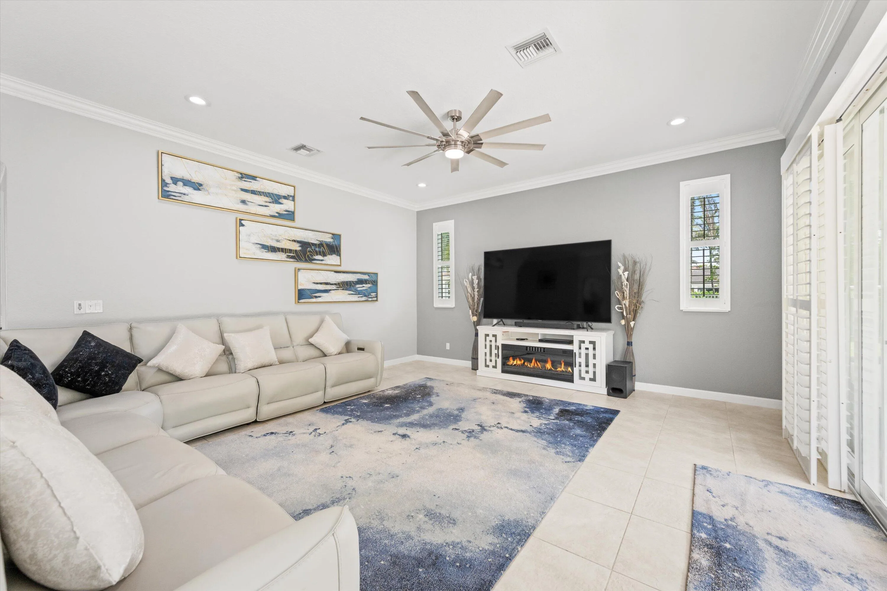 Living room off Kitchen