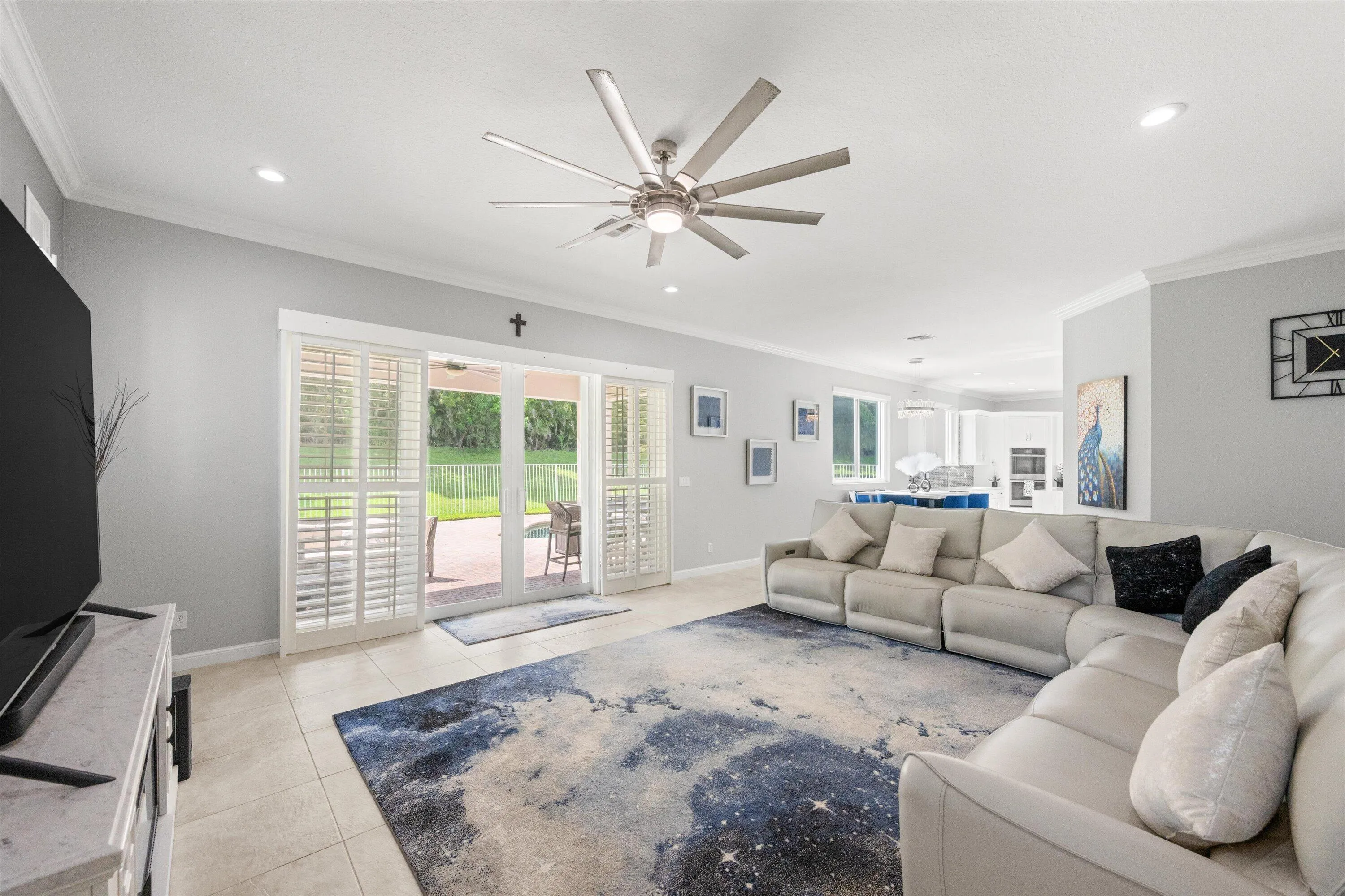Living room off Kitchen