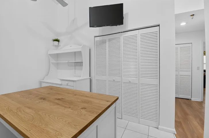 Flexible space for casual meals, storage, and everyday convenience.