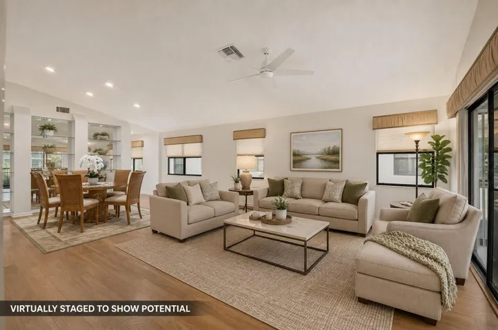 Designed for relaxing and entertaining.