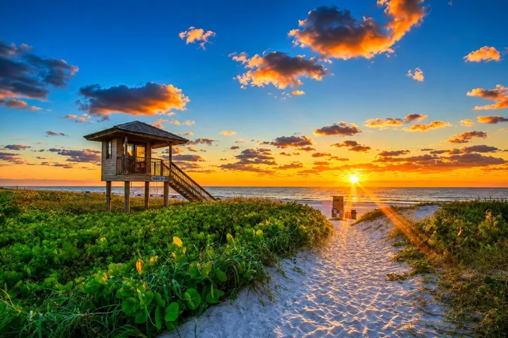 Start your day with breathtaking sunrises & miles of pristine beaches just minutes from your doorstep.