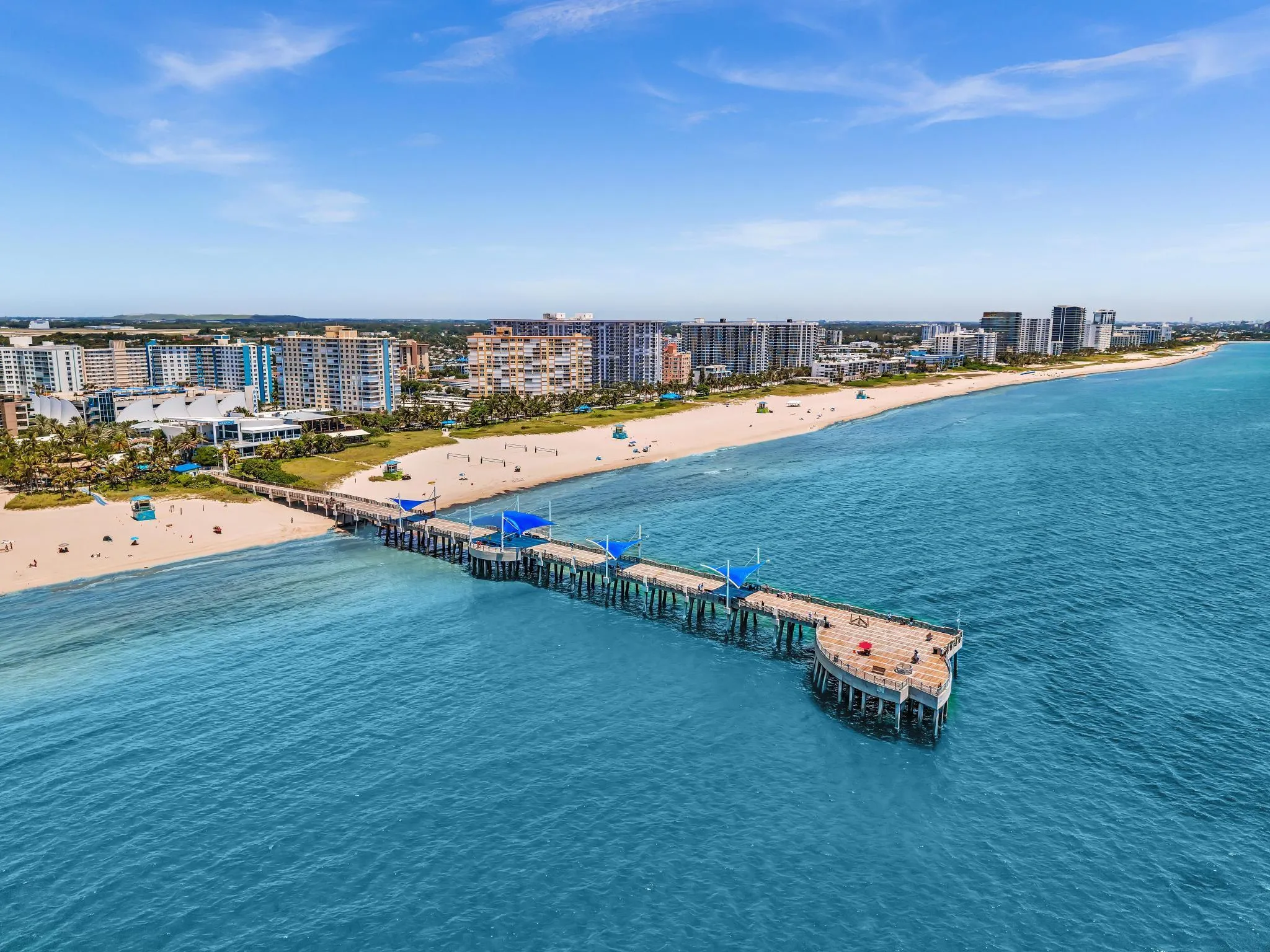 Pompano Pier with Northern views