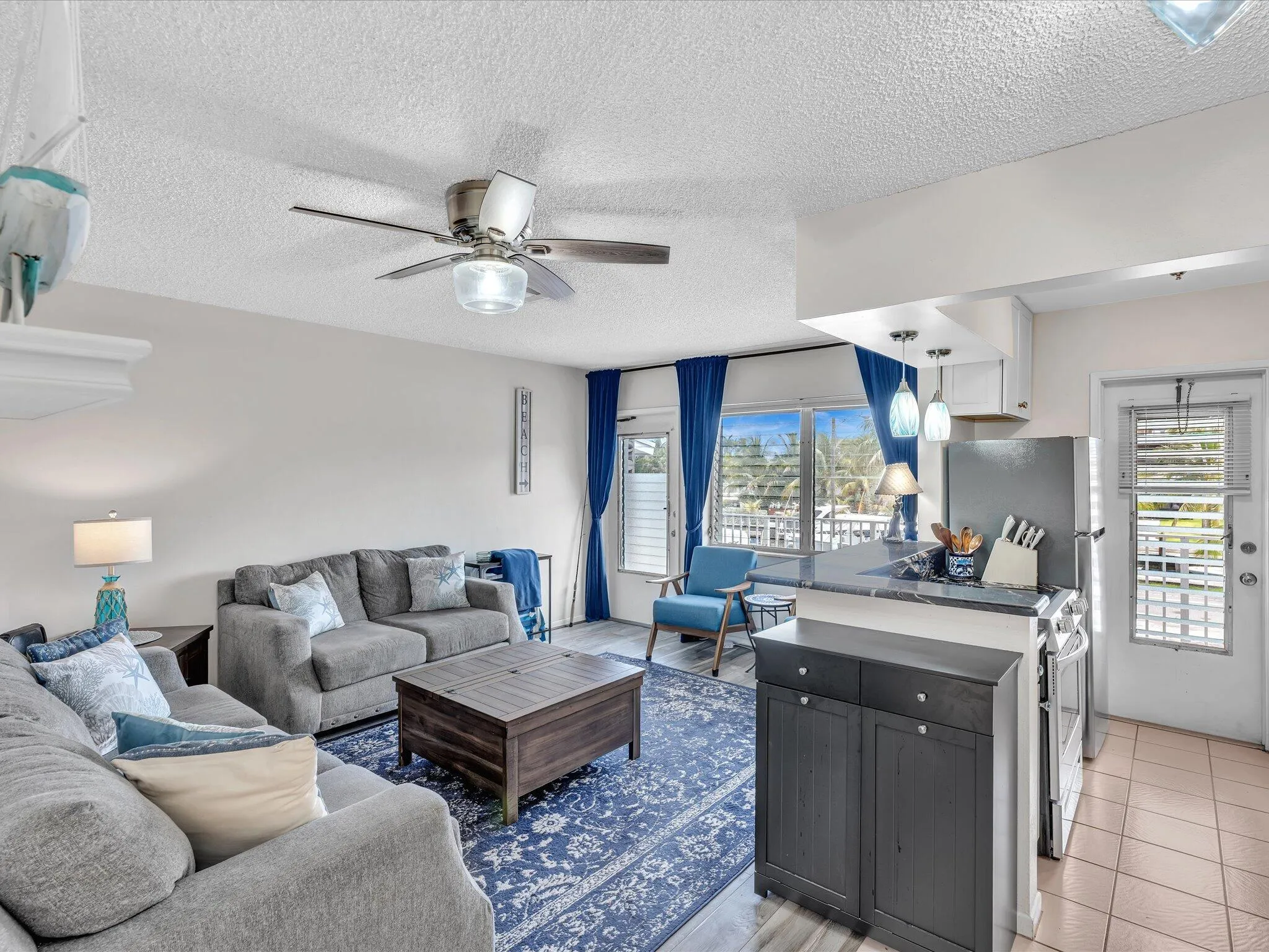 open and bright living space