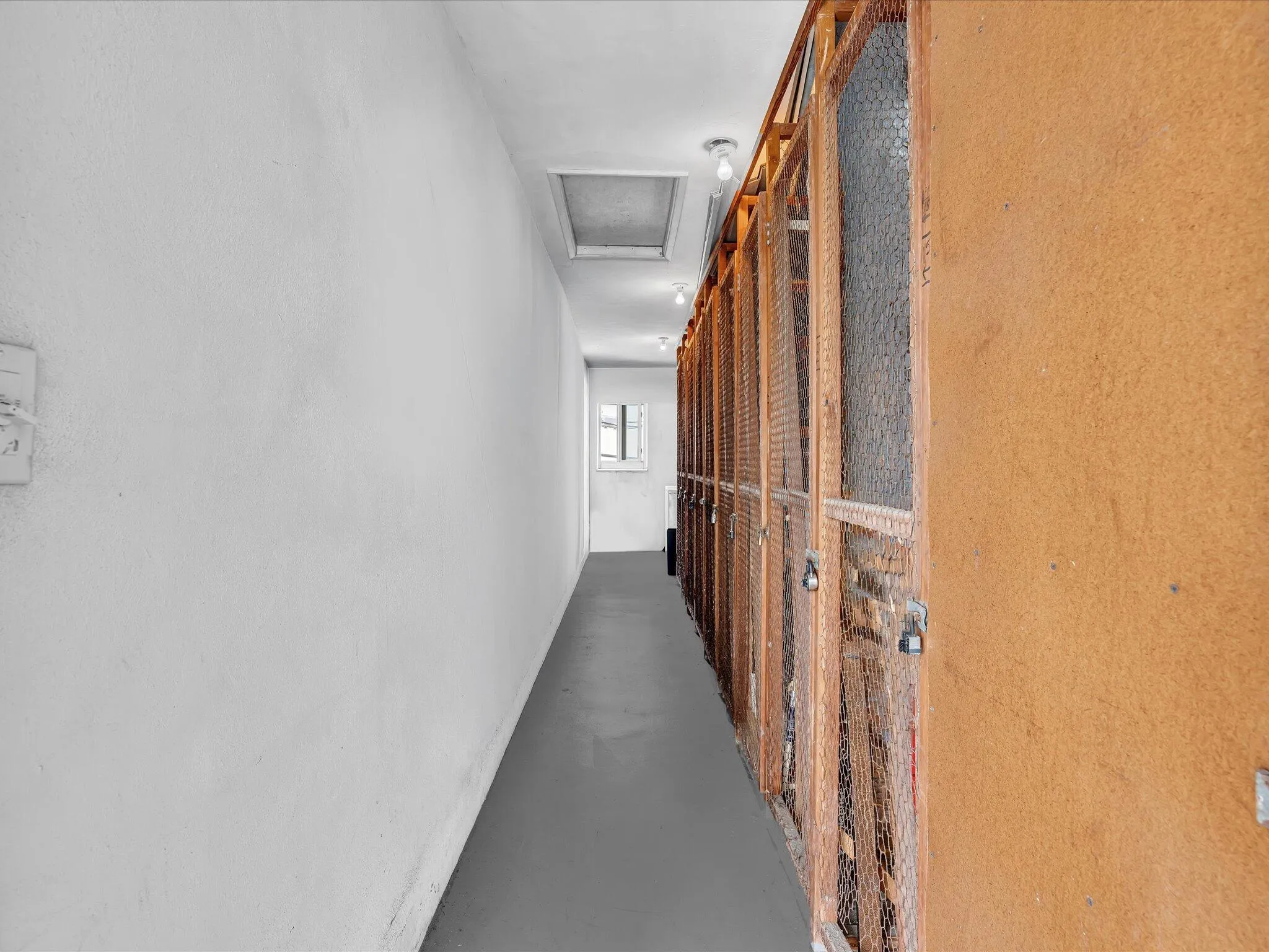 floor to ceiling storage space