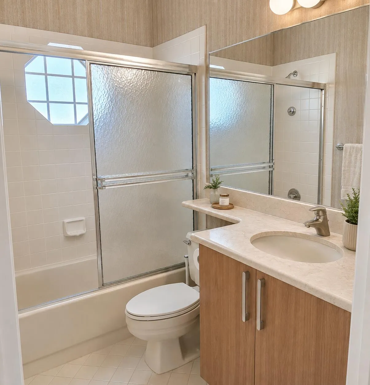 2nd bathroom tub shower combo