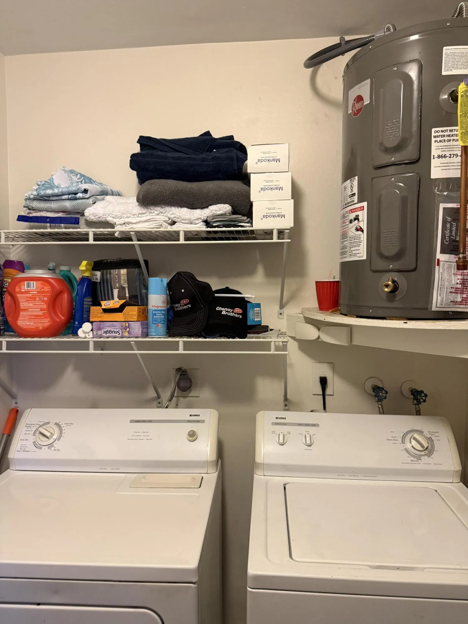 Washer and Dryer