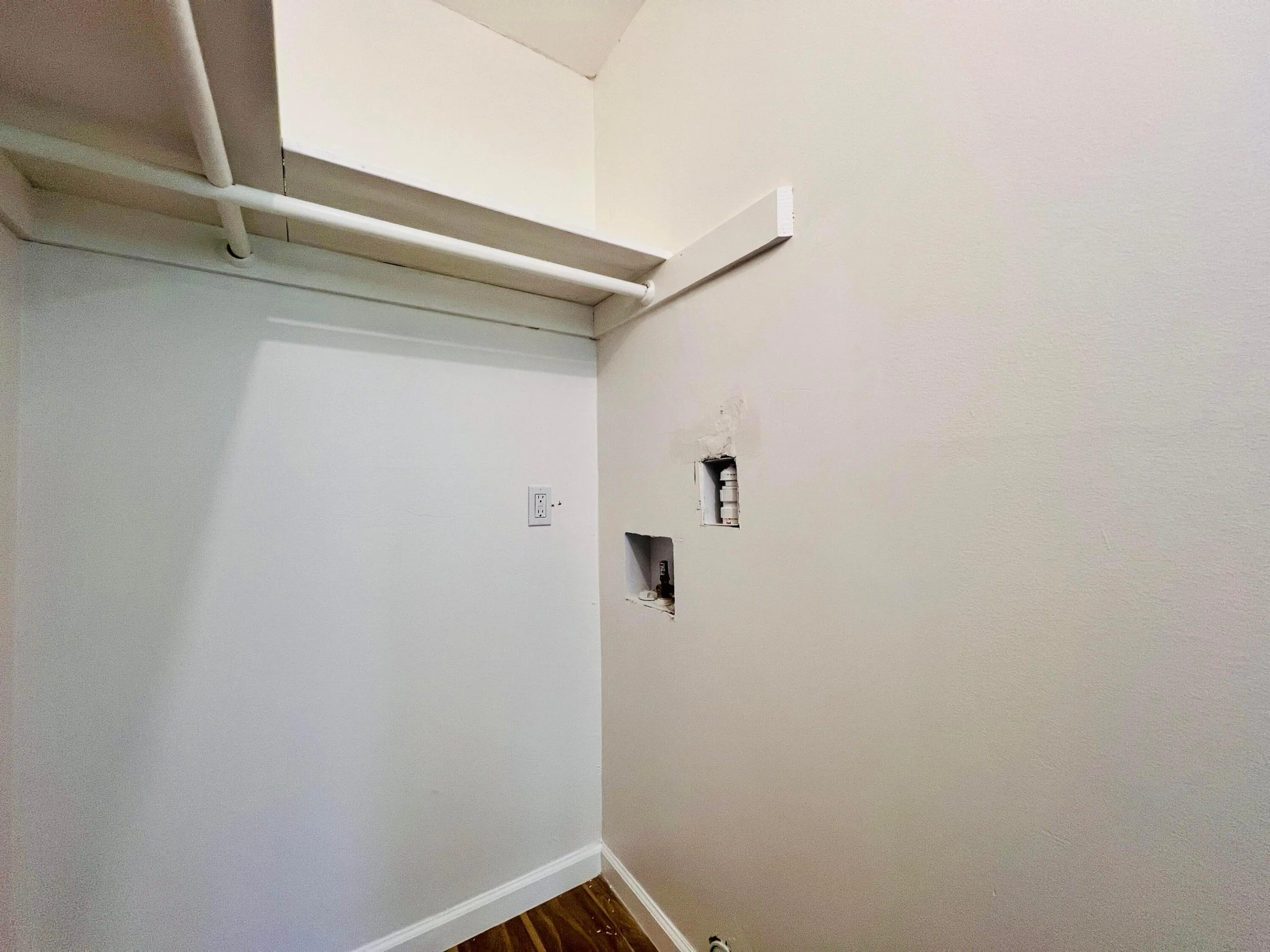 Washer /Dryer Hook Up Is Located In Bedroom Two's Closet!