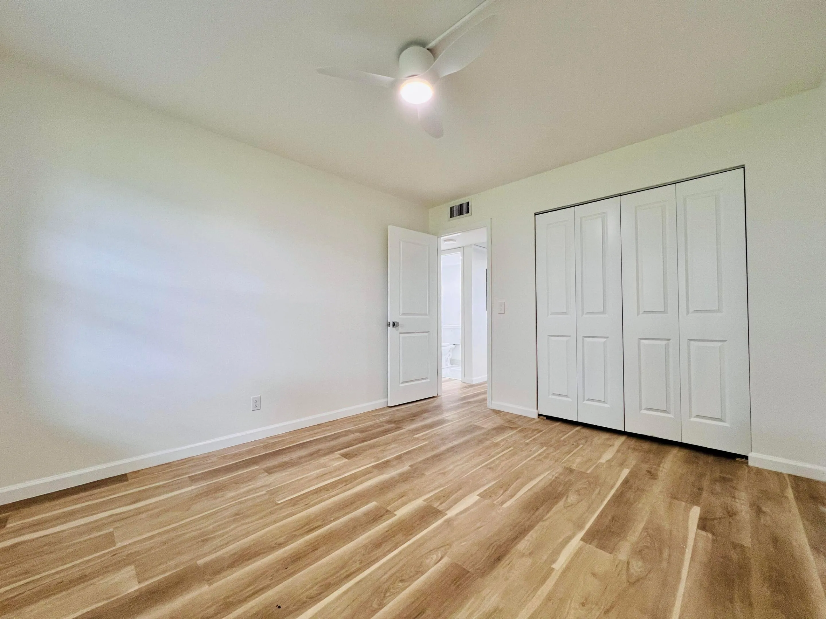 One of Two Bedrooms