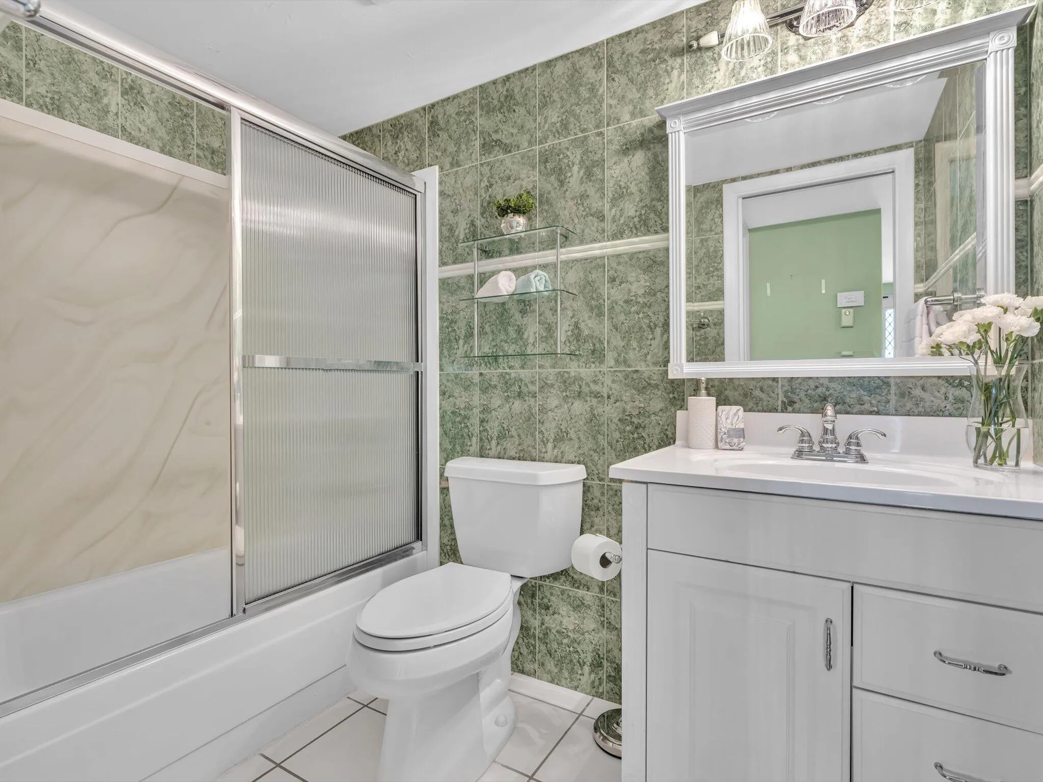 with Tub
