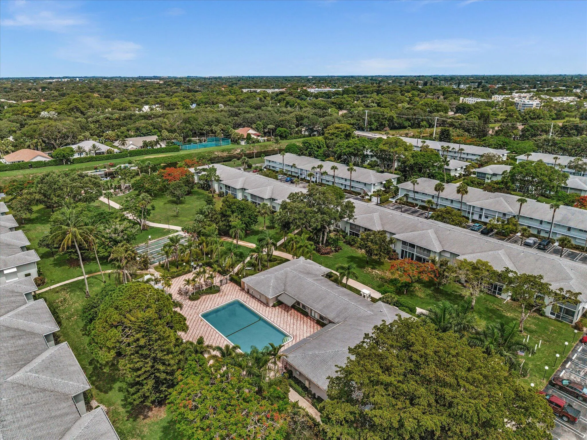 Aerial Pool