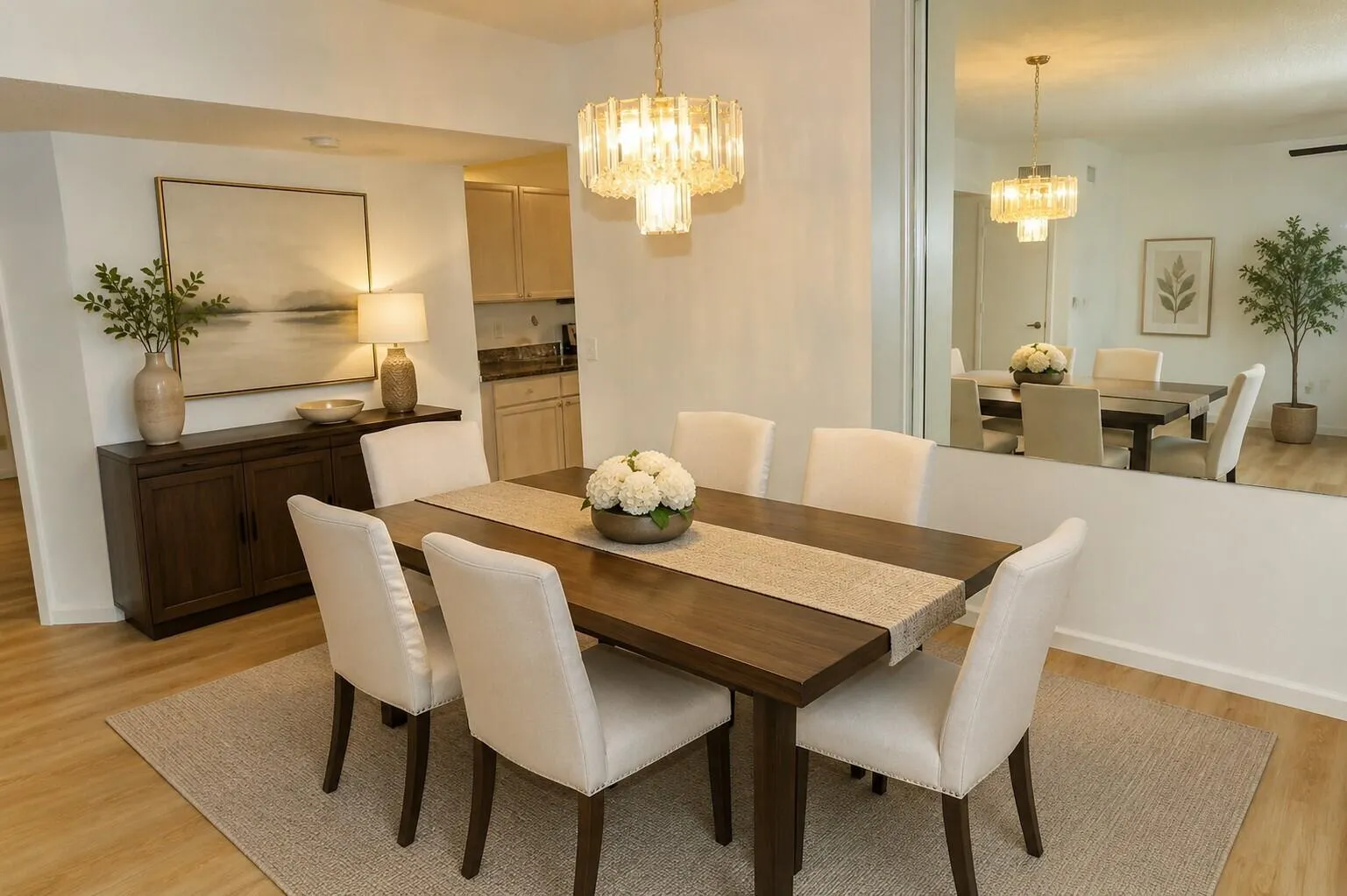 virtual dining room