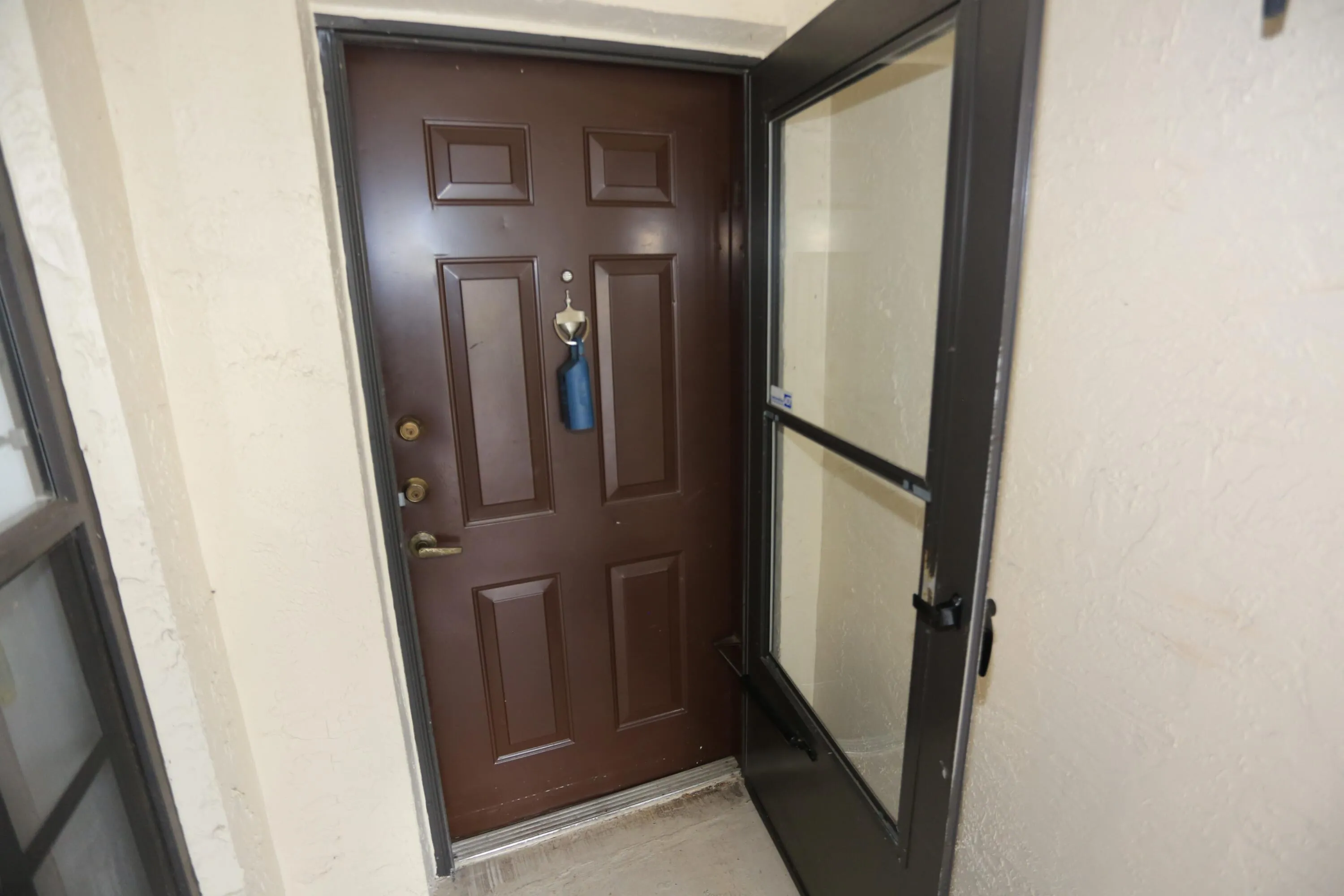 glass door