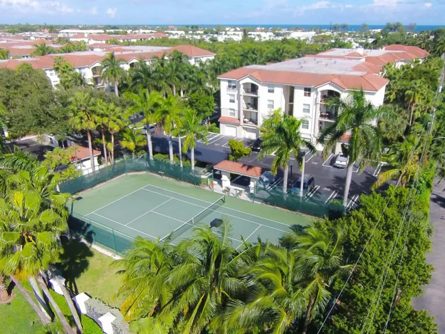 Lighted Tennis Court