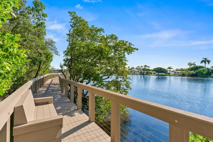 Boardwalk Along The IC